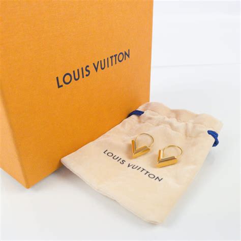 louis vuitton essential v hoops silver|Essential V hoops S00 .